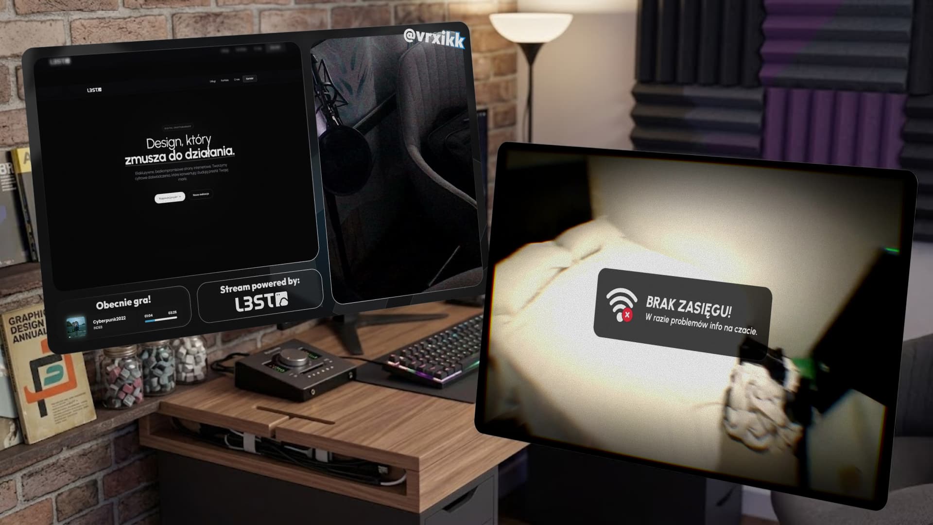 Obsługa OBS dla streamerów — Zdalna obsługa OBS i produkcja techniczna live'ów IRL — sceny, transitiony, dźwięk, backupy łącz.